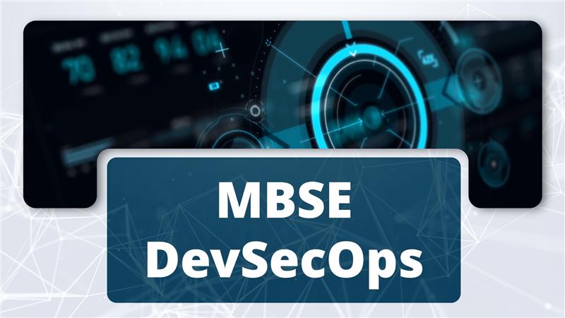 Thumbnail graphic to denote MBSE DevSevOps solution.