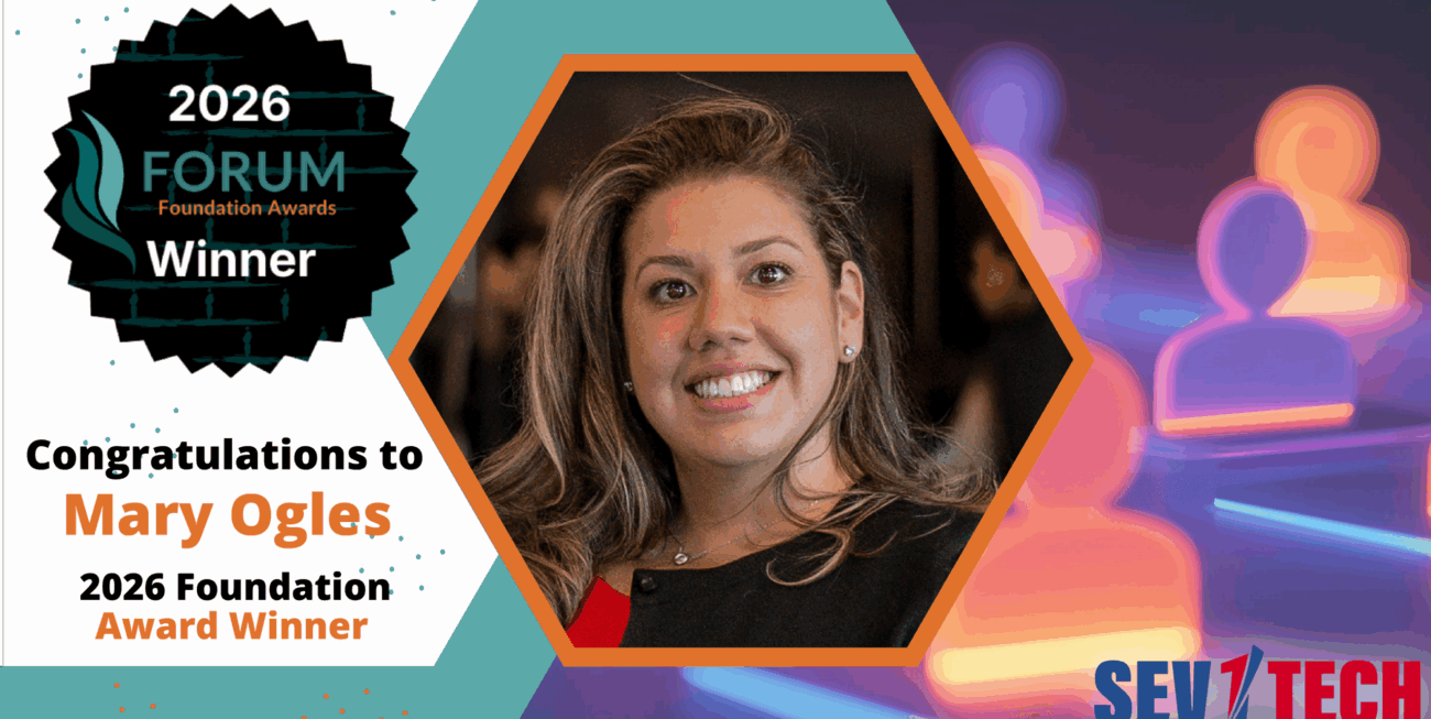 Mary Ogles, Sev1Tech Chief of Staff, Recognized as 2026 FORUM Foundation Award Winner  